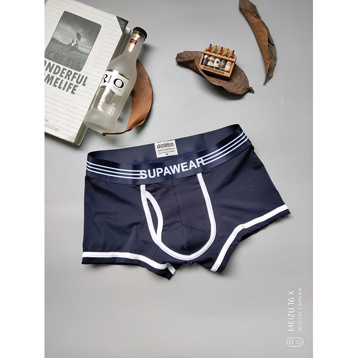 Boxer Aussiebum Hombre Azul Oscuro